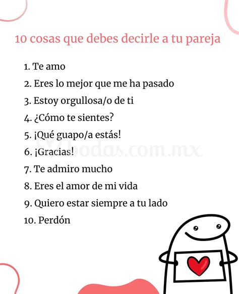cosas bonitas para decirle a tu novia